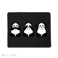 Peek A Boo Panda Mousepad thumb 0