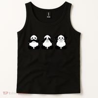 Peek A Boo Panda Tank Top thumb 2