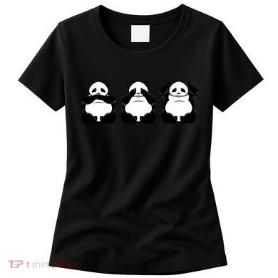 Peek A Boo Panda Women's T-Shirt