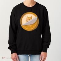 Peeled Off DogeCoin Women's Sweatshirt thumb 0