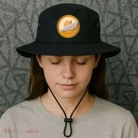 Peeled Off DogeCoin Bucket Hat thumb 3