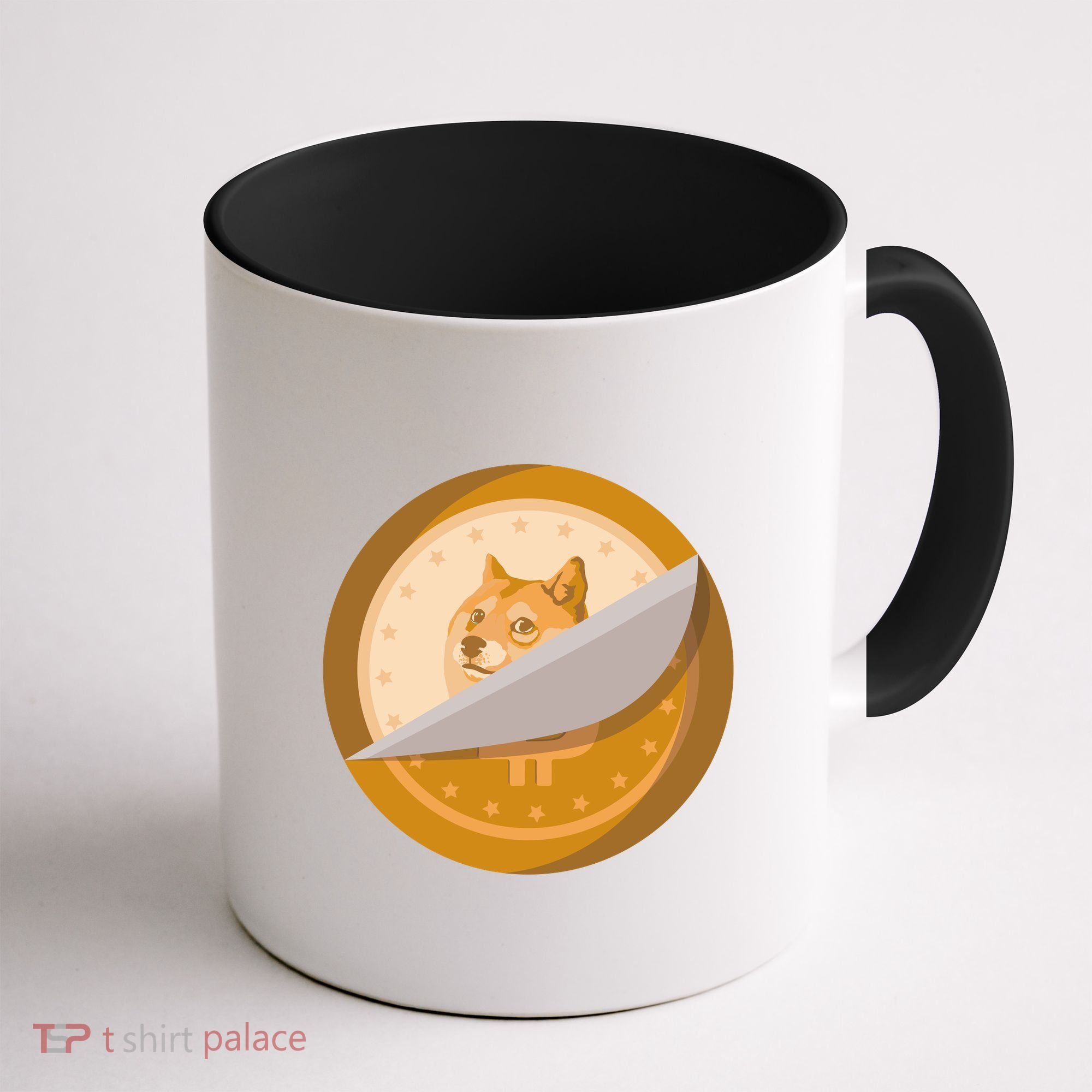 Peeled Off DogeCoin Coffee Mug