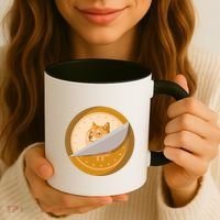 Peeled Off DogeCoin Coffee Mug thumb 3