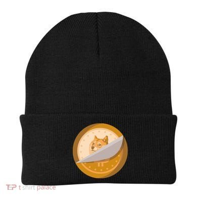 Peeled Off DogeCoin Beanie
