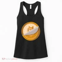 Peeled Off DogeCoin Women's Tank Top thumb 0