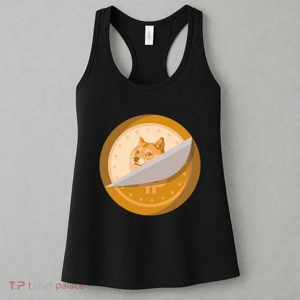 Peeled Off DogeCoin Women's Tank Top