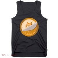 Peeled Off DogeCoin Tank Top thumb 0