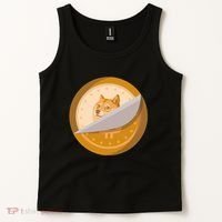 Peeled Off DogeCoin Tank Top thumb 2