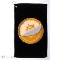 Peeled Off DogeCoin Golf Towel thumb 0