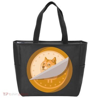 Peeled Off DogeCoin Tote Bag
