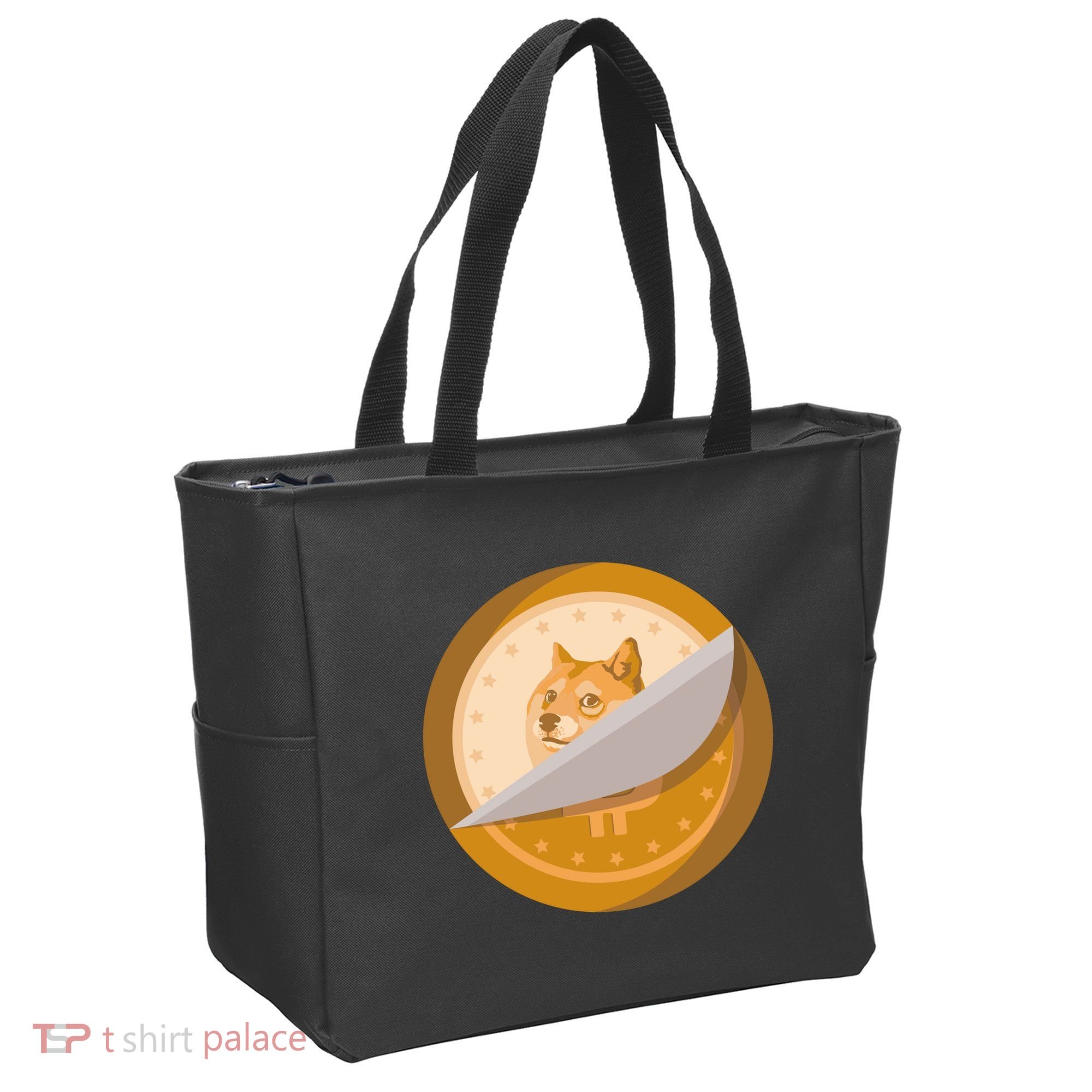Peeled Off DogeCoin Tote Bag