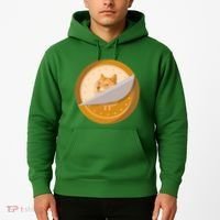 Peeled Off DogeCoin Hoodie thumb 2