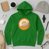 Peeled Off DogeCoin Hoodie thumb 3