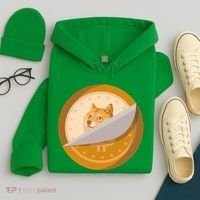Peeled Off DogeCoin Hoodie thumb 4