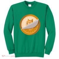 Peeled Off DogeCoin Sweatshirt thumb 0