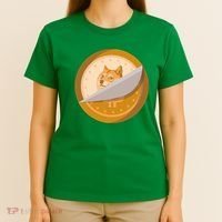 Peeled Off DogeCoin T-Shirt thumb 4