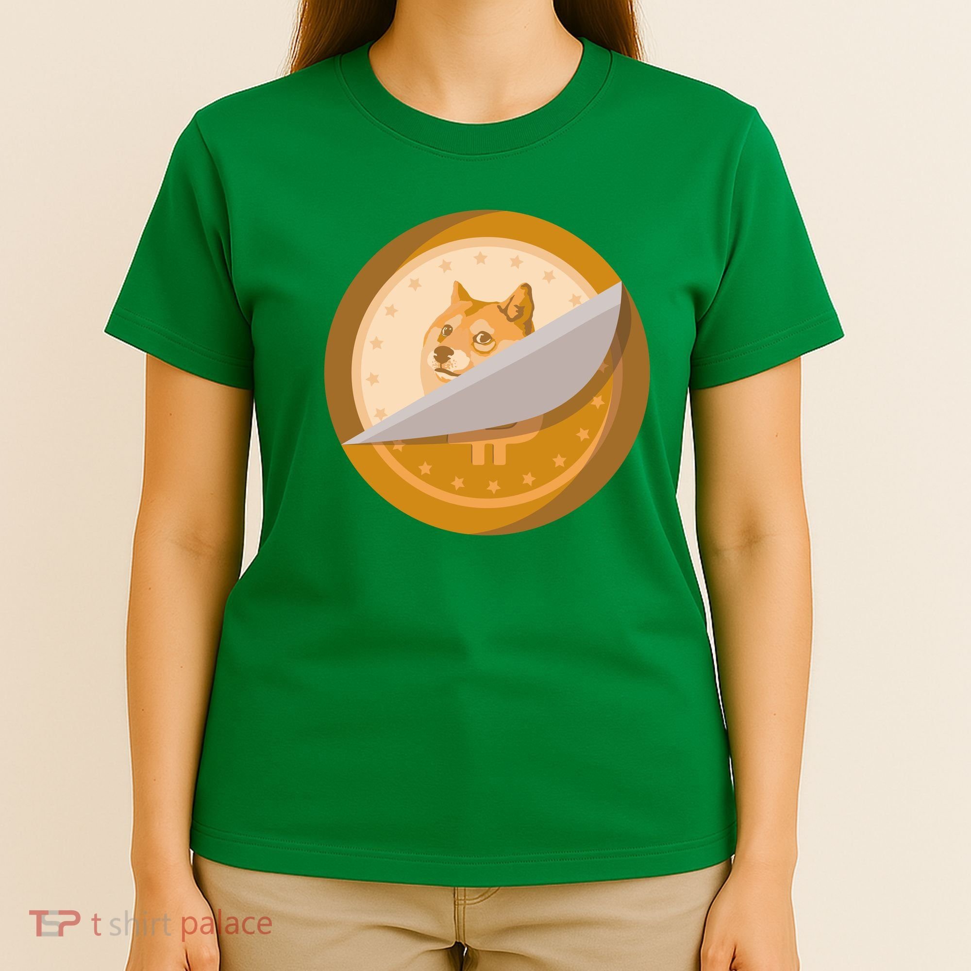 Peeled Off DogeCoin T-Shirt