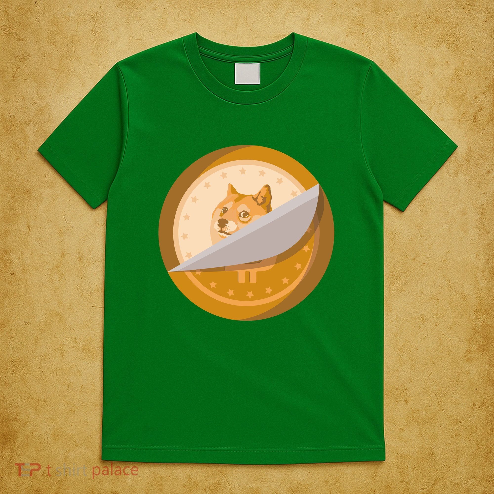 Peeled Off DogeCoin T-Shirt