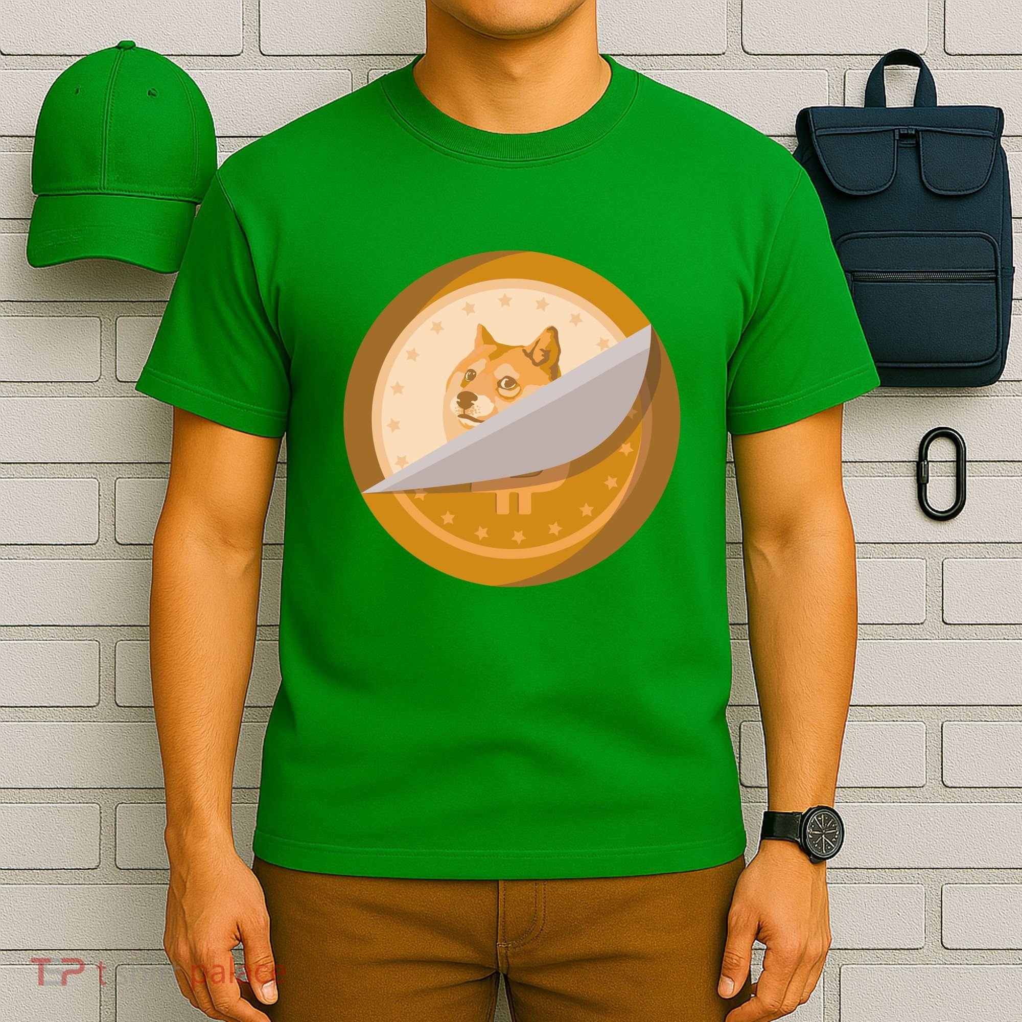 Peeled Off DogeCoin T-Shirt