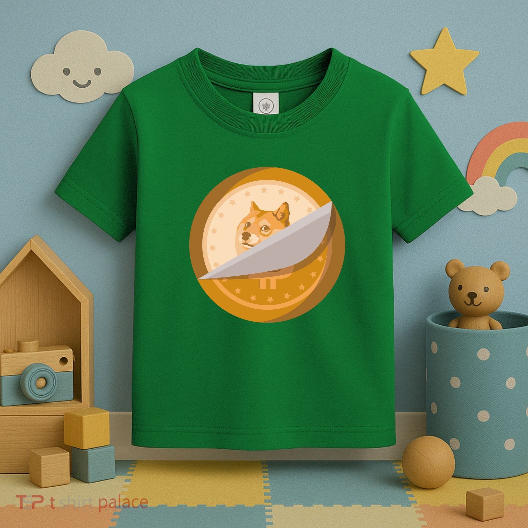 Peeled Off DogeCoin Toddler T-Shirt