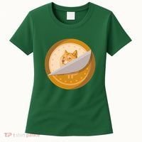 Peeled Off DogeCoin Women's T-Shirt thumb 0