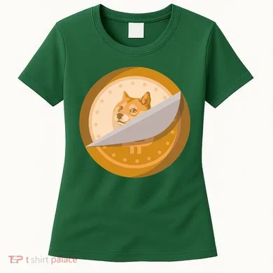Peeled Off DogeCoin Women's T-Shirt