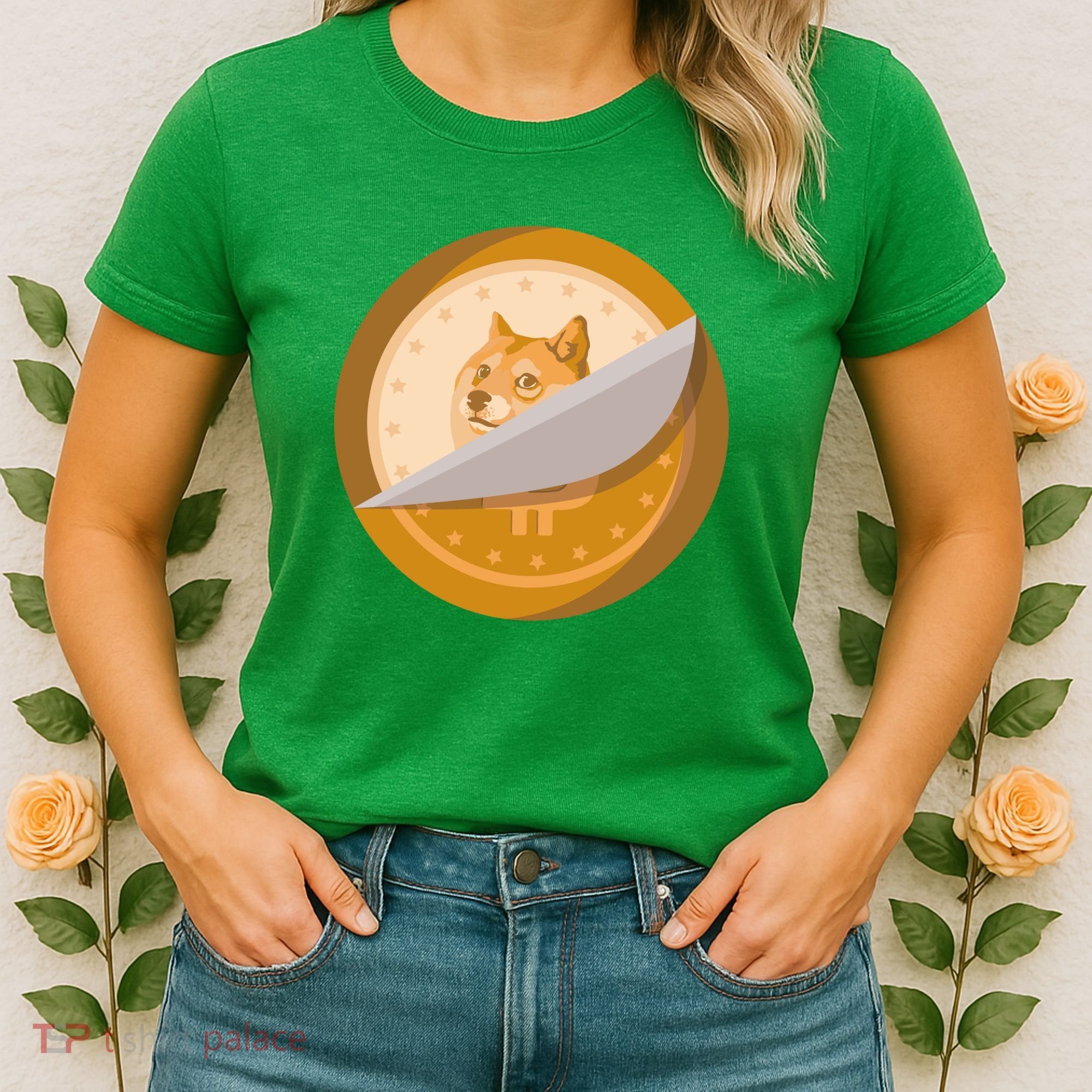 Peeled Off DogeCoin Women's T-Shirt