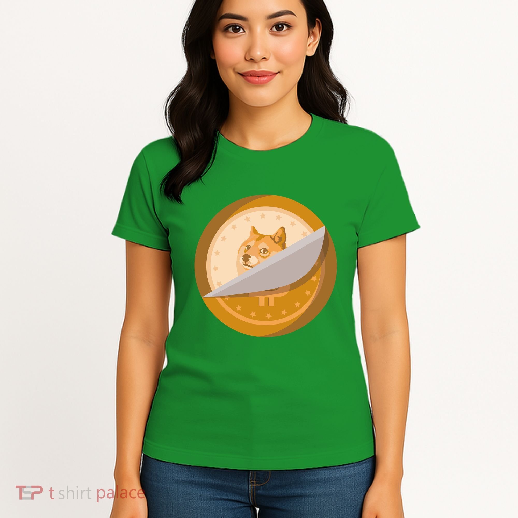 Peeled Off DogeCoin Women's T-Shirt