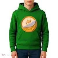 Peeled Off DogeCoin Kids Hoodie thumb 4