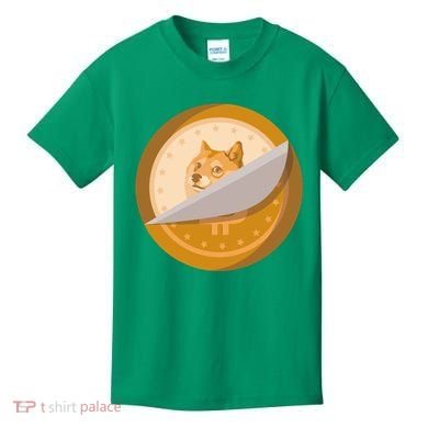 Peeled Off DogeCoin Kids T-Shirt