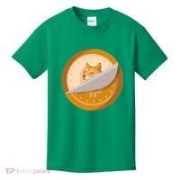Peeled Off DogeCoin Kids T-Shirt thumb 0