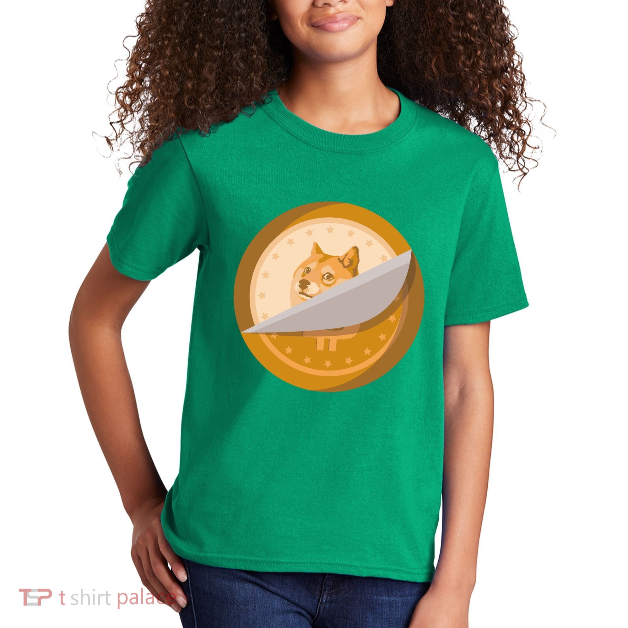 Peeled Off DogeCoin Kids T-Shirt