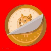 Peeled Off DogeCoin Santa Hat thumb 1