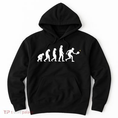 Pickleball Evolution Funny Pickleball Hoodie