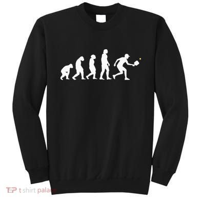 Pickleball Evolution Funny Pickleball Sweatshirt
