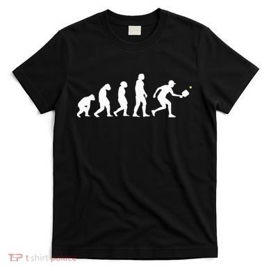 Pickleball Evolution Funny Pickleball T-Shirt