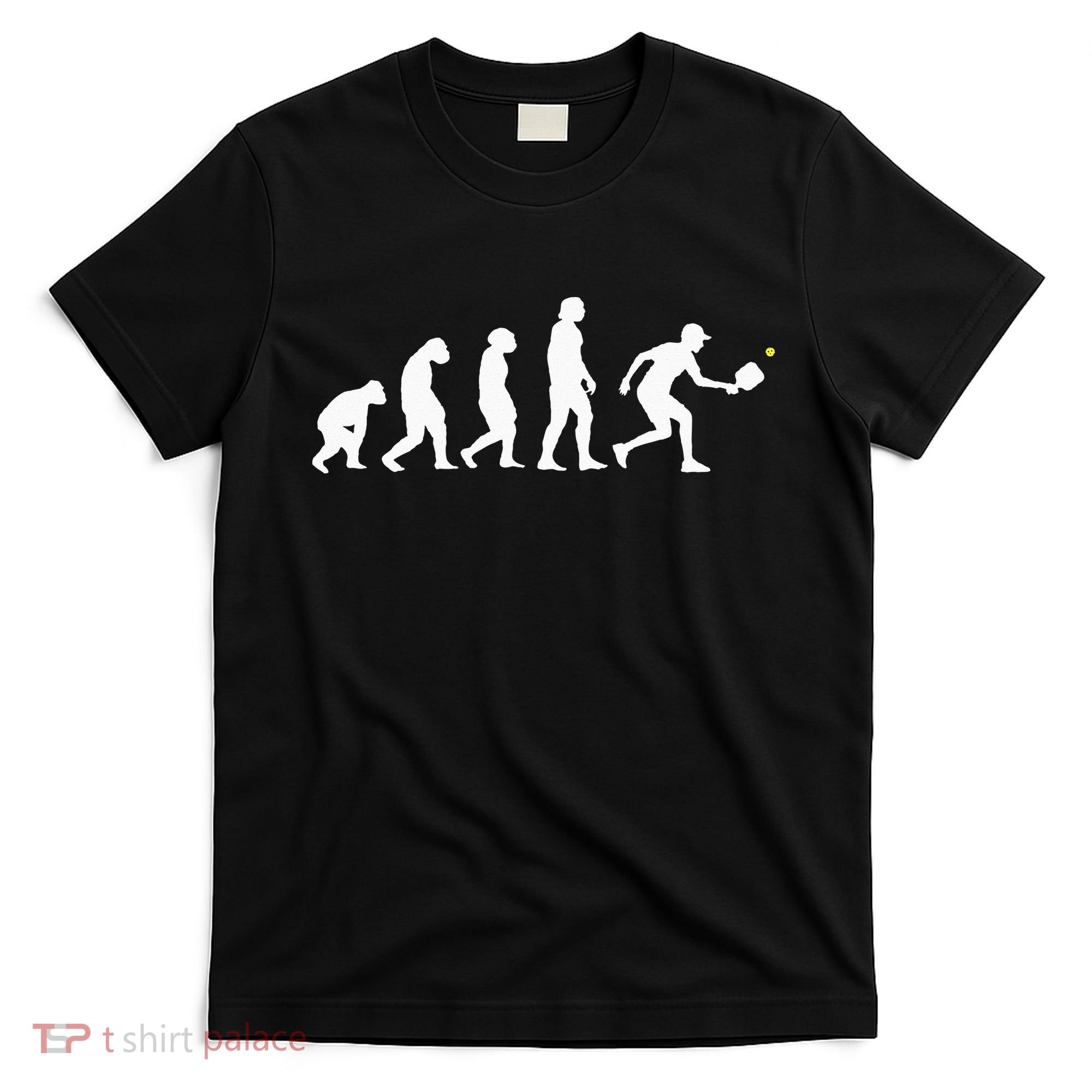 Pickleball Evolution Funny Pickleball T-Shirt