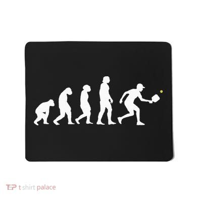 Pickleball Evolution Funny Pickleball Mousepad