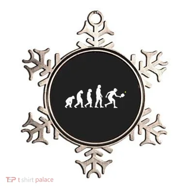 Pickleball Evolution Funny Pickleball Ornament