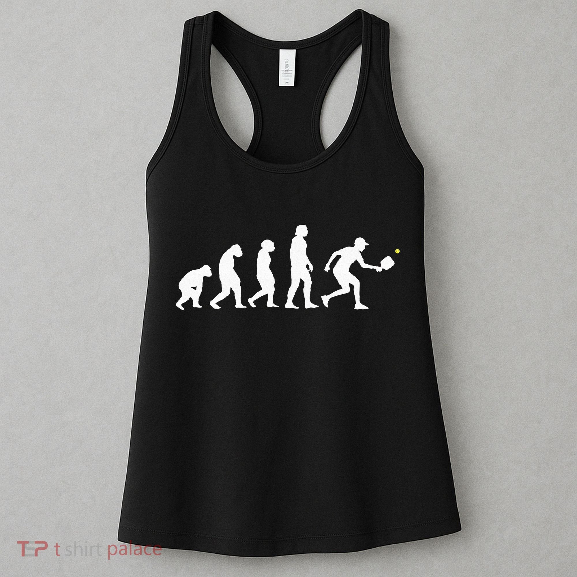 Pickleball Evolution Funny Pickleball Women's Tank Top
