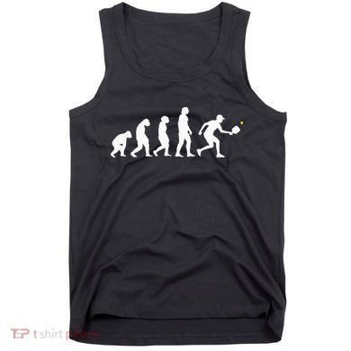 Pickleball Evolution Funny Pickleball Tank Top