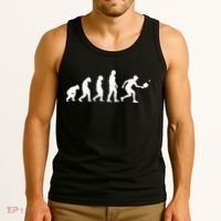 Pickleball Evolution Funny Pickleball Tank Top thumb 3