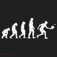Pickleball Evolution Funny Pickleball Golf Towel thumb 3