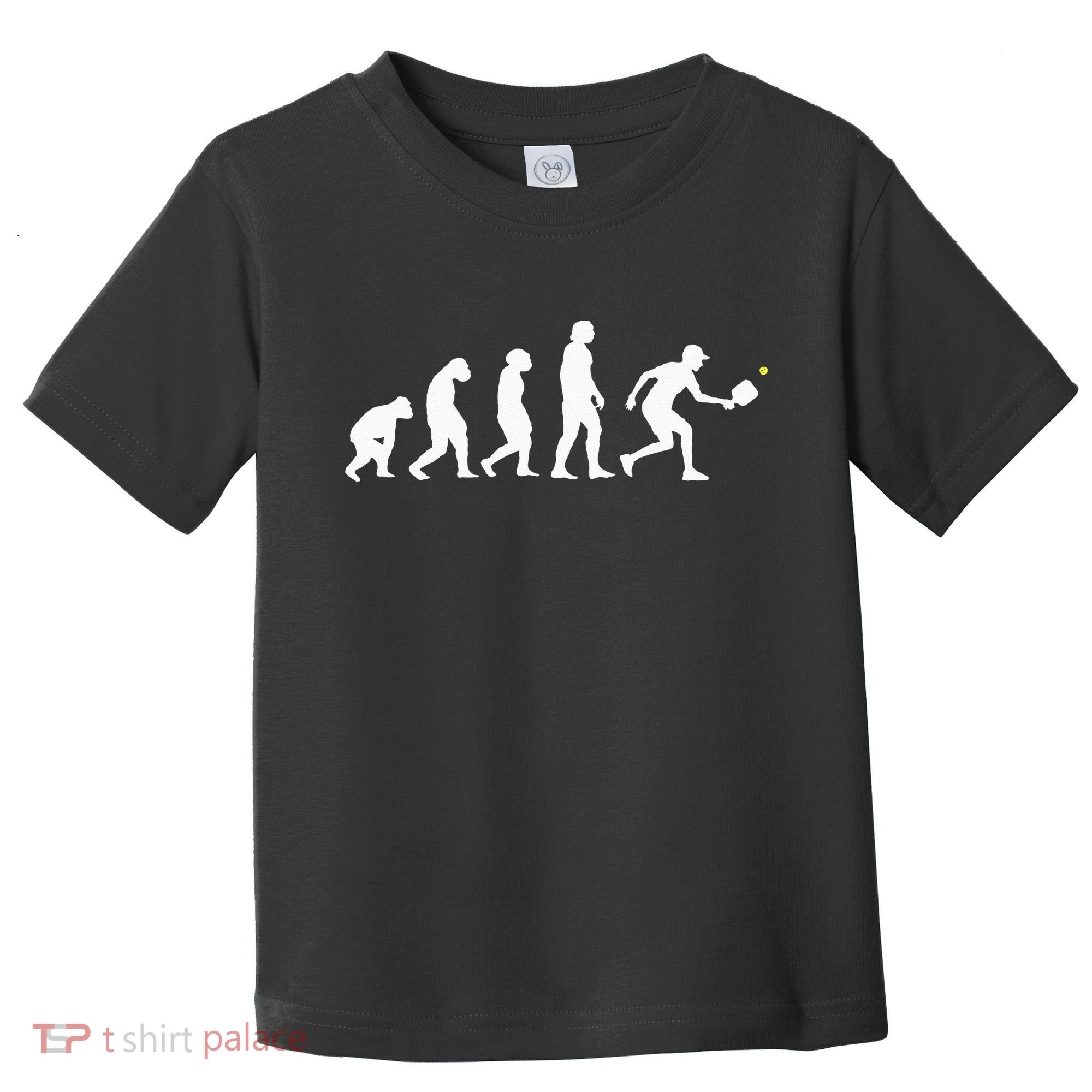 Pickleball Evolution Funny Pickleball Toddler T-Shirt