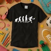 Pickleball Evolution Funny Pickleball Kids T-Shirt thumb 3