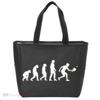 Pickleball Evolution Funny Pickleball Tote Bag thumb 0