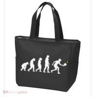 Pickleball Evolution Funny Pickleball Tote Bag thumb 3