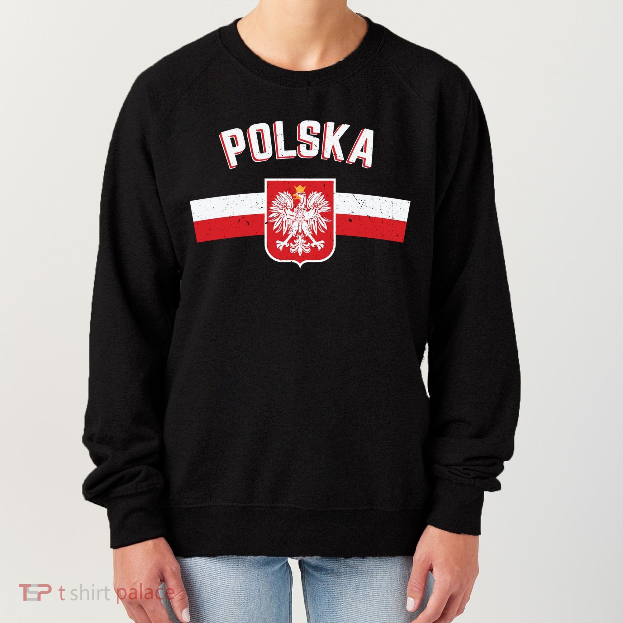 Poland Eagle Flag Gift Proud Polish Men Women Gift Women's Sweatshirt