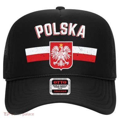 Poland Eagle Flag Gift Proud Polish Men Women Gift Hat