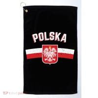 Poland Eagle Flag Gift Proud Polish Men Women Gift Golf Towel thumb 0